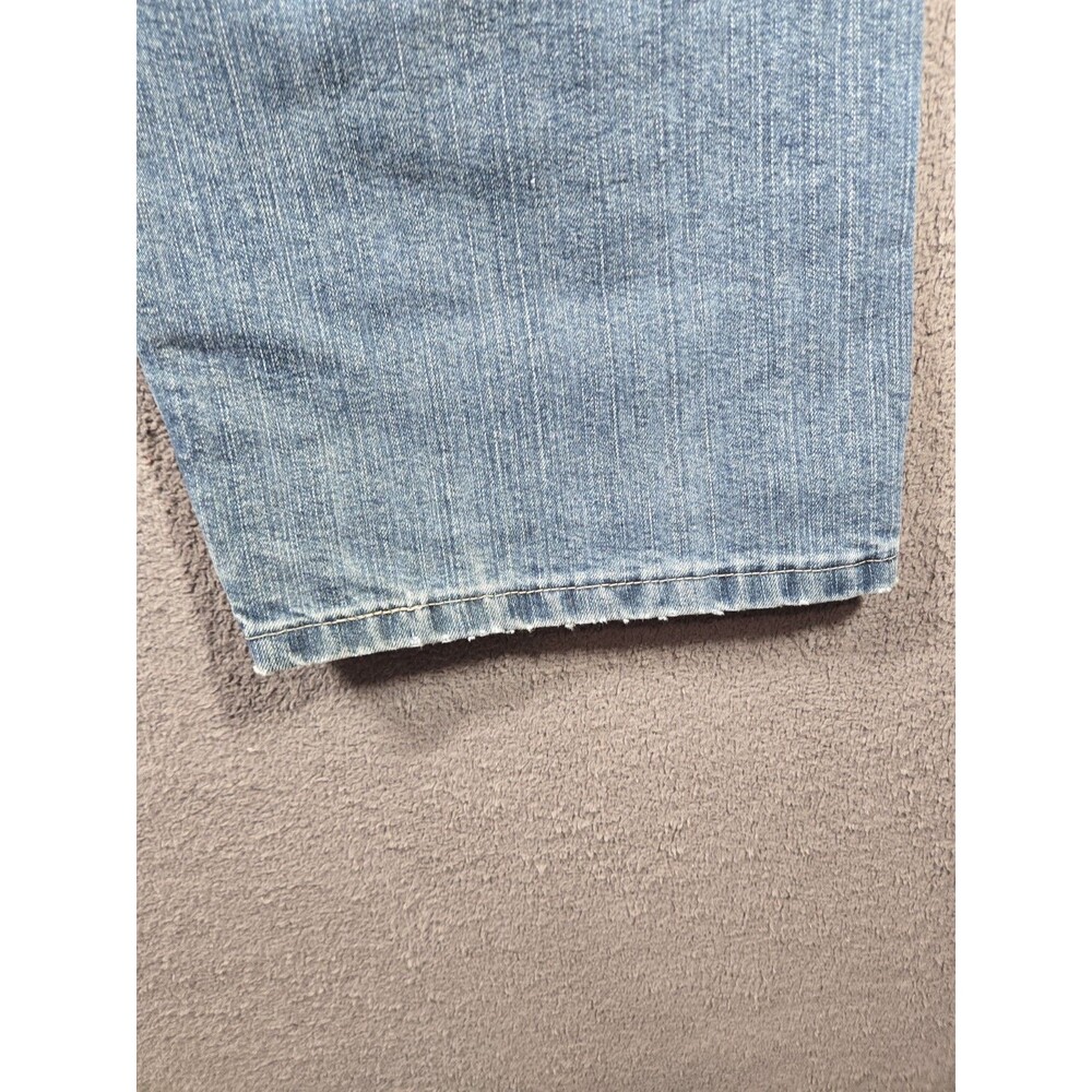 Wrangler Jeans Mens 40x30 Blue Denim Relaxed Fit Straight Leg Carpenter Pants - Picture 16 of 16